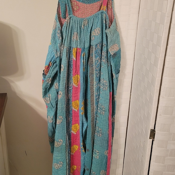 Kantha Bae Cotton Bib Jumpsuit - Picture 7 of 8